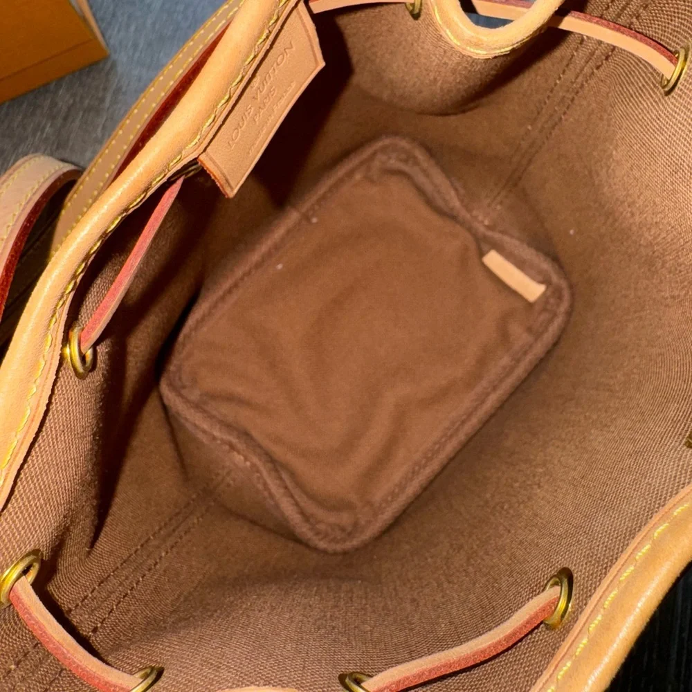 Louis Vuitton 100% authentic Monogram Nano Noe Bag M41346 - Picture 8 of 15